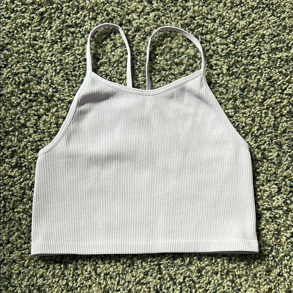 Women's Ribbed Tank Top - Light Purple